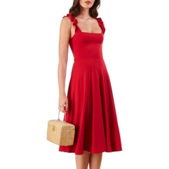 Reformation Dresses & Skirts - NWT REFORMATION Eda Ruffle Strap Dress
